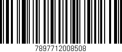 Código de barras (EAN, GTIN, SKU, ISBN): '7897712008508'