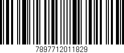 Código de barras (EAN, GTIN, SKU, ISBN): '7897712011829'