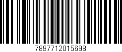 Código de barras (EAN, GTIN, SKU, ISBN): '7897712015698'