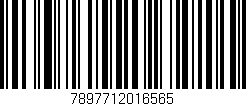 Código de barras (EAN, GTIN, SKU, ISBN): '7897712016565'