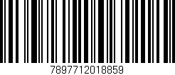 Código de barras (EAN, GTIN, SKU, ISBN): '7897712018859'