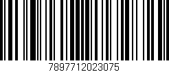 Código de barras (EAN, GTIN, SKU, ISBN): '7897712023075'