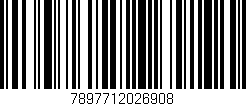 Código de barras (EAN, GTIN, SKU, ISBN): '7897712026908'