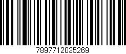 Código de barras (EAN, GTIN, SKU, ISBN): '7897712035269'