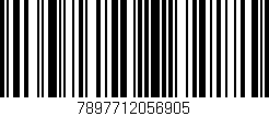 Código de barras (EAN, GTIN, SKU, ISBN): '7897712056905'