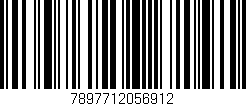 Código de barras (EAN, GTIN, SKU, ISBN): '7897712056912'