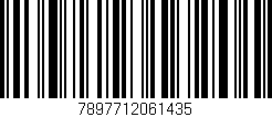 Código de barras (EAN, GTIN, SKU, ISBN): '7897712061435'