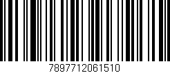 Código de barras (EAN, GTIN, SKU, ISBN): '7897712061510'