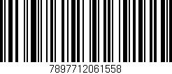 Código de barras (EAN, GTIN, SKU, ISBN): '7897712061558'