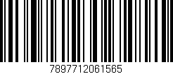 Código de barras (EAN, GTIN, SKU, ISBN): '7897712061565'