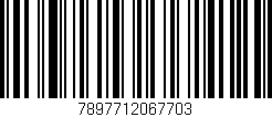 Código de barras (EAN, GTIN, SKU, ISBN): '7897712067703'