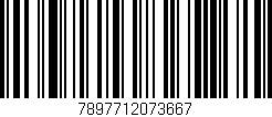 Código de barras (EAN, GTIN, SKU, ISBN): '7897712073667'