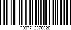 Código de barras (EAN, GTIN, SKU, ISBN): '7897712078020'