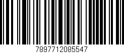 Código de barras (EAN, GTIN, SKU, ISBN): '7897712085547'