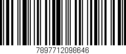 Código de barras (EAN, GTIN, SKU, ISBN): '7897712098646'