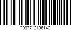 Código de barras (EAN, GTIN, SKU, ISBN): '7897712106143'
