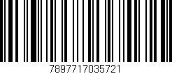 Código de barras (EAN, GTIN, SKU, ISBN): '7897717035721'