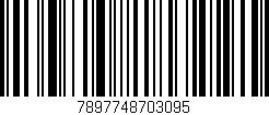 Código de barras (EAN, GTIN, SKU, ISBN): '7897748703095'