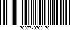 Código de barras (EAN, GTIN, SKU, ISBN): '7897748703170'