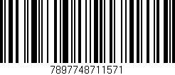 Código de barras (EAN, GTIN, SKU, ISBN): '7897748711571'