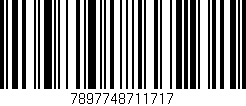 Código de barras (EAN, GTIN, SKU, ISBN): '7897748711717'