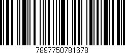 Código de barras (EAN, GTIN, SKU, ISBN): '7897750781678'