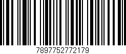 Código de barras (EAN, GTIN, SKU, ISBN): '7897752772179'
