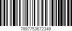 Código de barras (EAN, GTIN, SKU, ISBN): '7897753672348'
