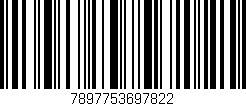 Código de barras (EAN, GTIN, SKU, ISBN): '7897753697822'