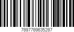 Código de barras (EAN, GTIN, SKU, ISBN): '7897789635287'