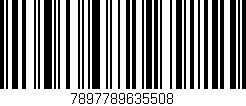 Código de barras (EAN, GTIN, SKU, ISBN): '7897789635508'