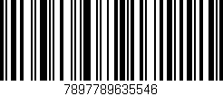Código de barras (EAN, GTIN, SKU, ISBN): '7897789635546'
