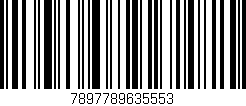 Código de barras (EAN, GTIN, SKU, ISBN): '7897789635553'