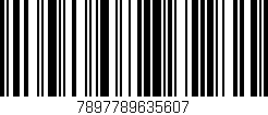 Código de barras (EAN, GTIN, SKU, ISBN): '7897789635607'