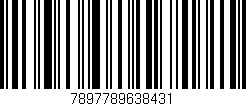 Código de barras (EAN, GTIN, SKU, ISBN): '7897789638431'