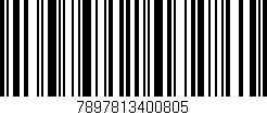 Código de barras (EAN, GTIN, SKU, ISBN): '7897813400805'