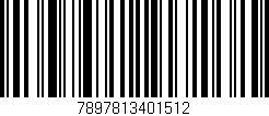 Código de barras (EAN, GTIN, SKU, ISBN): '7897813401512'