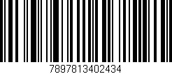 Código de barras (EAN, GTIN, SKU, ISBN): '7897813402434'