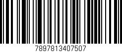 Código de barras (EAN, GTIN, SKU, ISBN): '7897813407507'