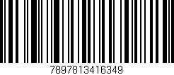 Código de barras (EAN, GTIN, SKU, ISBN): '7897813416349'