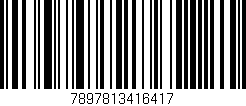 Código de barras (EAN, GTIN, SKU, ISBN): '7897813416417'
