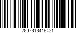 Código de barras (EAN, GTIN, SKU, ISBN): '7897813416431'