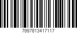 Código de barras (EAN, GTIN, SKU, ISBN): '7897813417117'