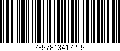 Código de barras (EAN, GTIN, SKU, ISBN): '7897813417209'