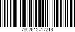 Código de barras (EAN, GTIN, SKU, ISBN): '7897813417216'