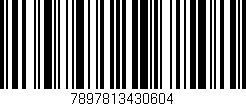 Código de barras (EAN, GTIN, SKU, ISBN): '7897813430604'