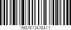 Código de barras (EAN, GTIN, SKU, ISBN): '7897813476411'