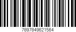 Código de barras (EAN, GTIN, SKU, ISBN): '7897849621564'