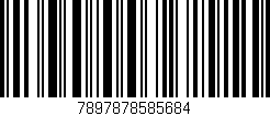 Código de barras (EAN, GTIN, SKU, ISBN): '7897878585684'
