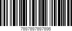 Código de barras (EAN, GTIN, SKU, ISBN): '7897897897896'